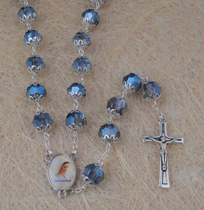 ,crystal beads rosary